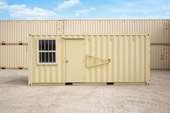 FCC 20ft Mobile Office Shipping Container with Storage